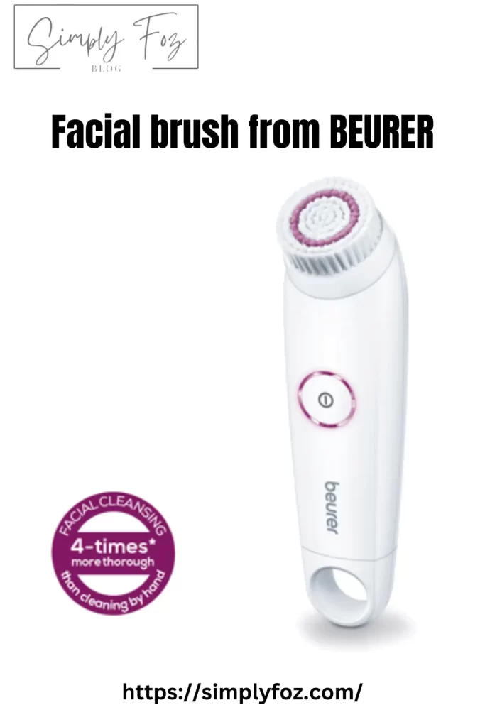 The practical portable facial brush from BEURER